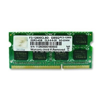 G.SKILL Gskill sodimm 4 go ddr3-sdram pc3-12800 F3-12800CL9S-4GBSQ