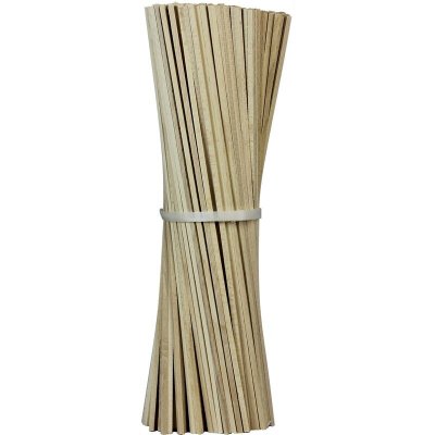 GT CATERING  - Lot de 100 b&acirc;tons en bois pour barbe &agrave; papa - 35 cm