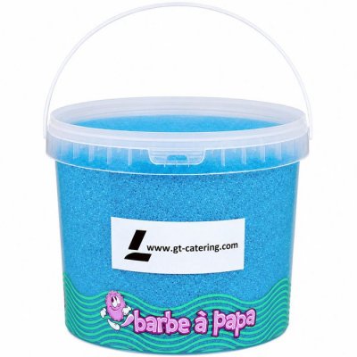 GT CATERING  - Sucre pour barbe &agrave; papa go&ucirc;t vanille - 5 kg