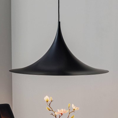 GUBI  - Semi Lampe suspendue, &Oslash; 60 cm, noir