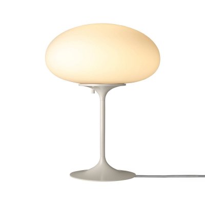 GUBI  - Stemlite Lampe de table H 42 cm, pebble grey / opal