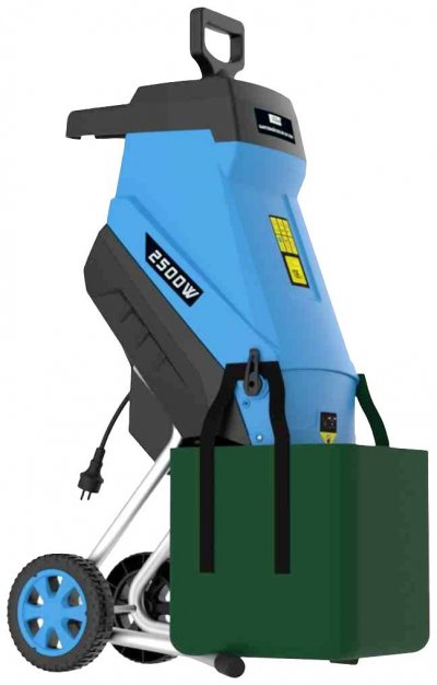 GUDE G&uuml;de 94372 GH 2501 Hachoir de jardin avec bras de suspension automatique 45 l