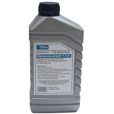 GAOEDE G&Uuml;DE Huile 5W40 de synthese pour compresseur - 1L 40056