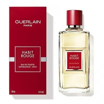 Guerlain Habit Rouge Eau De Toilette Homme 100 ml