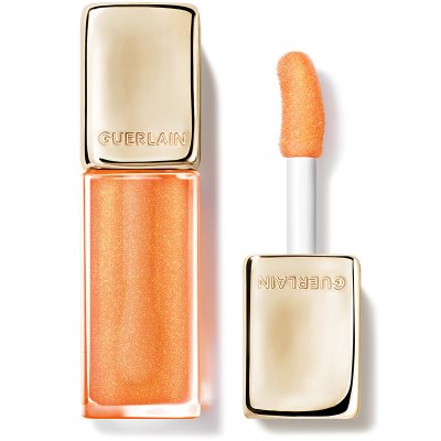 GUERLAIN  - Kisskiss Bee Glow Oil - &Eacute;dition Limit&eacute;e Huile &Agrave; L&egrave;vres Teint&eacute;e 389 Sparkling Peach
