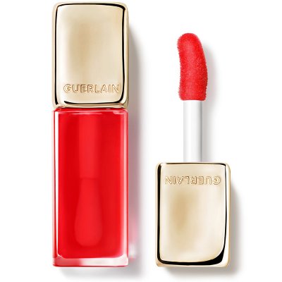 GUERLAIN  - Kisskiss Bee Glow Oil Huile &Agrave; L&egrave;vres Teint&eacute;e 775 Poppy Glow