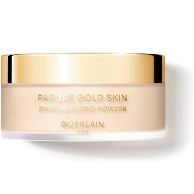 GUERLAIN  - Parure Gold Poudre Libre - Skin Diamond Micro Powder 02 Clair / Light