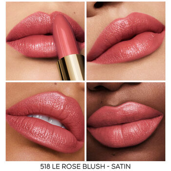 GUERLAIN  - Rouge G Le Rouge &Agrave; L&egrave;vres Soin Personnalisable Fini Satin - La Recharge 518 Le Rose Blush