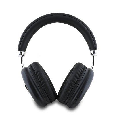 GUESS  Casque Sans Fil Saffiano Pu Leather Triangle Logo 