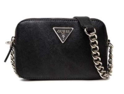 GUESS , CHAMBRE BANDOULI&Egrave;RE NOELLE femme, Noir, Taglia Unica