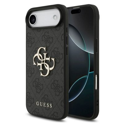 GUESS  Coque 4G Metal Logo Backcover Apple iPhone Air - Noir