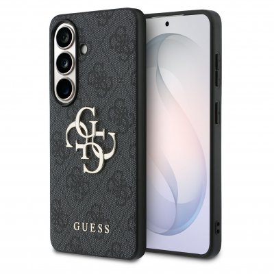 GUESS  Coque 4G Metal Logo Backcover Samsung Galaxy S26 Plus - Noir