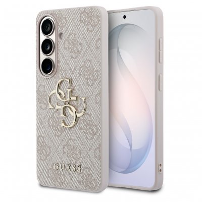 GUESS  Coque 4G Metal Logo Backcover Samsung Galaxy S26 - Rose