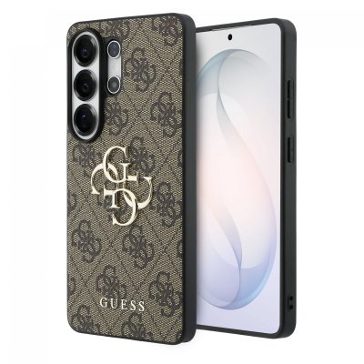 GUESS  Coque 4G Metal Logo Backcover Samsung Galaxy S26 Ultra - Marron