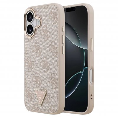 GUESS  Coque 4G Metal Logo MagSafe pour Apple iPhone 17 - Rose - Neuf
