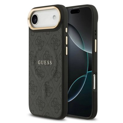 GUESS  Coque MagSafe Classic avec logo 4G Apple iPhone Air - Noir