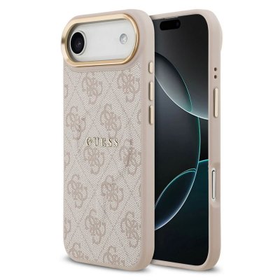 GUESS  Coque MagSafe Classic avec logo 4G Apple iPhone Air - Rose