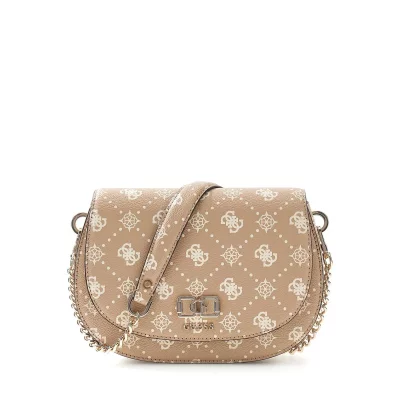 GUESS  Emelie - Sac &agrave; rabat Marron-Mocha-Logo GP992820-HWGP9928200-ESL