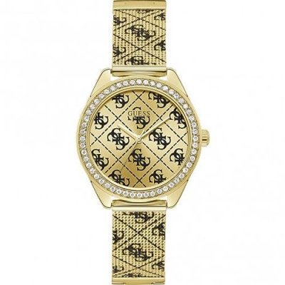 GUESS   Woman Watch - CLAUDIA Black/Gunmetal Femme Quartz Montre W1279L2