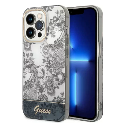 GUESS  GUHCP14XHGPLHG Coque Rigide pour iPhone 14 Pro Max 6,7