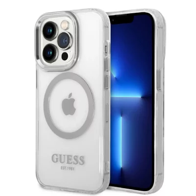GUESS  GUHMP14LHTRMS Coque de Protection Rigide pour iPhone 1