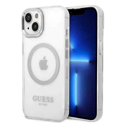 GUESS  GUHMP14MHTRMS Coque Rigide pour iPhone 14 Plus 6,7"" AR