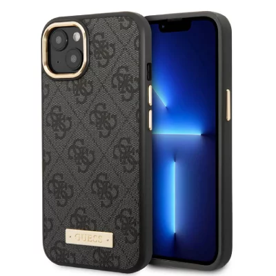 GUESS  GUHMP14MU4GPRK Coque Rigide pour iPhone 14 Plus 6,7"" N