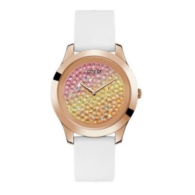 GUESS  Ladies Crush Watch Blanc