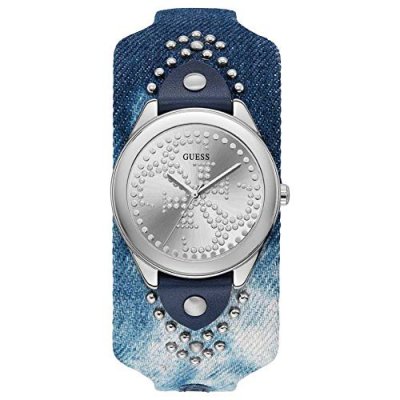 GUESS  Ladies Heartbreaker W1141l1 Watch Bleu