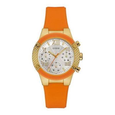 GUESS  Ladies Rockstar Watch Orange