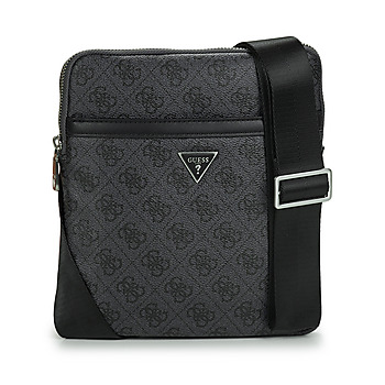 GUESS  Sac &agrave; bandouli&egrave;re 'VEZZOLA' noir / gris basalte