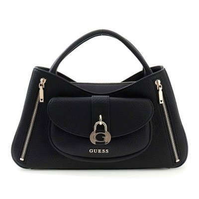 GUESS  Sac &agrave; main noir pour femme - Jessa Girlfriend Bag 336788