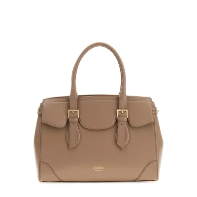 GUESS  Sac Bandouli&egrave;re Diana Maxi Satchel Ataupe