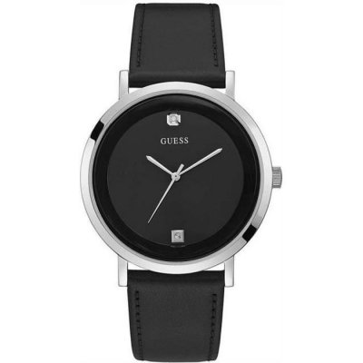 GUESS  Supernova Montre Homme Acier Silicone Noir Gw0009g1