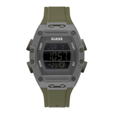 GUESS  Tonneau GW0340G3 Montre Hommes Chronographe