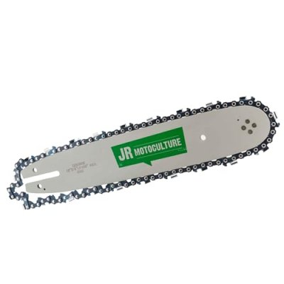 JR MOTOCULTURE Guide et cha&icirc;ne de tron&ccedil;onneuse de 30cm
