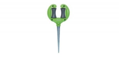 RIBILAND Guide tuyau d'arrosage sur pique vert PRA/GTV.9002