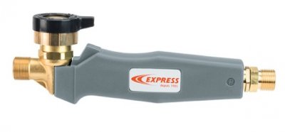 GUILBERT EXPRESS  - Manche &agrave; robinet coup de pouce &agrave; raccord tournant