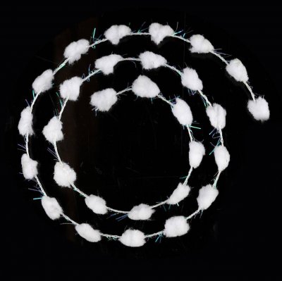 GENERIQUE Guirlande De No&euml;l Mini Boule Coton - Feeric Lights & Christmas