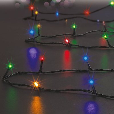 FEERIC LIGHTS & CHRISTMAS Guirlande ext&eacute;rieur LED 14m FEERIC Multicolore