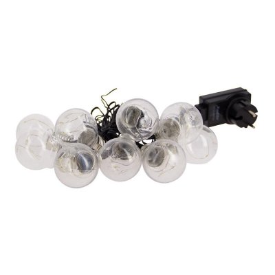 XANLITE Guirlande ext&eacute;rieure LED int&eacute;gr&eacute;e 10 ampoules multicouleur YANTEC