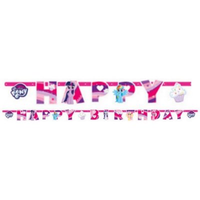 Guirlande Happy Birthday My Little Pony 200 x 15 cm