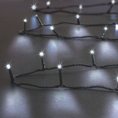 Guirlande lumineuse programmable 96 LED Blanc - Minuterie 8 heures