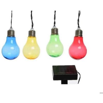 JARDIDECO Guirlande lumineuse solaire  10 ampoules LED 4.5 m&egrave;tres