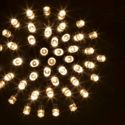 FEERIC LIGHTS & CHRISTMAS Guirlande programmable 300 LED 30 m&egrave;tres blanc chaud FV