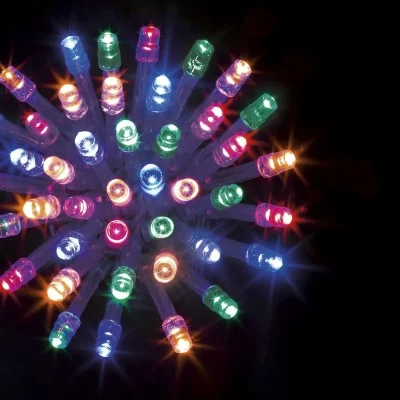 FEERIC LIGHTS & CHRISTMAS Guirlande programmable 300 LED 30 m&egrave;tres multicolore FT