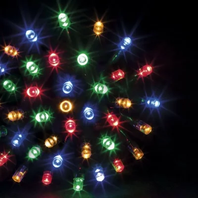 FEERIC LIGHTS & CHRISTMAS Guirlande programmable 300 LED 30 m&egrave;tres multicolore FV