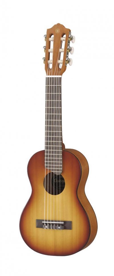 YAMAHA Guital&eacute;l&eacute; Ukulele 6 cordes  GL1 Tobacco Brown Sunburst avec housse