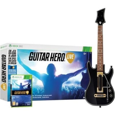Guitar hero : live (jeu + guitare) LS100S Xbox 360