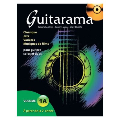 HIT DIFFUSION Guitarama Volume 1A - Guitar - BOOK+CD